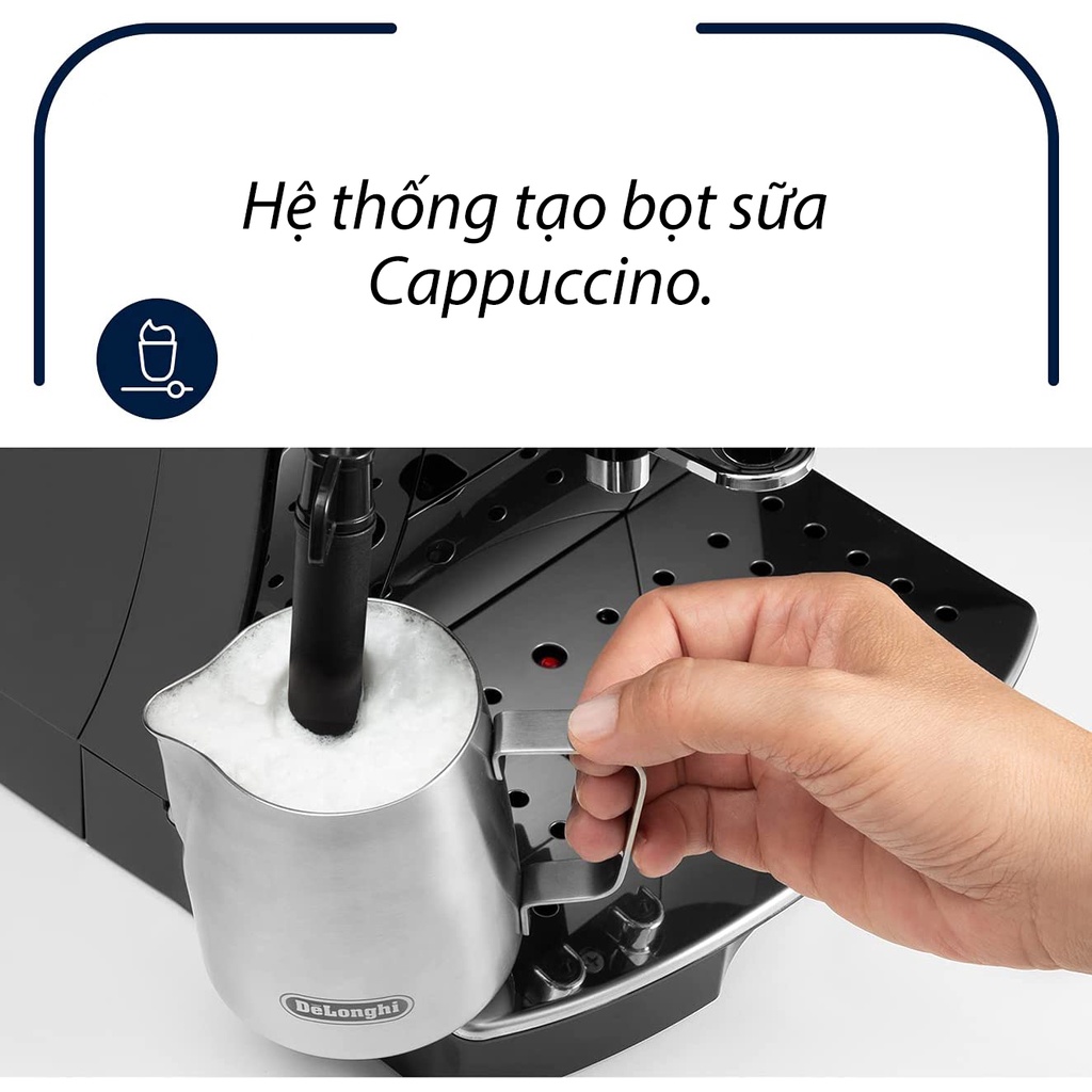 Máy pha cà phê Delonghi magnifica S Ecam 22.110.B xuất xứ Đức