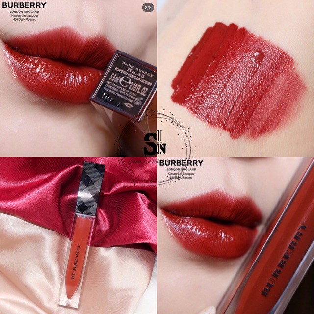 Giảm giá Son Burberry Kisses Lip Lacquer Dark Russet 45 - BeeCost