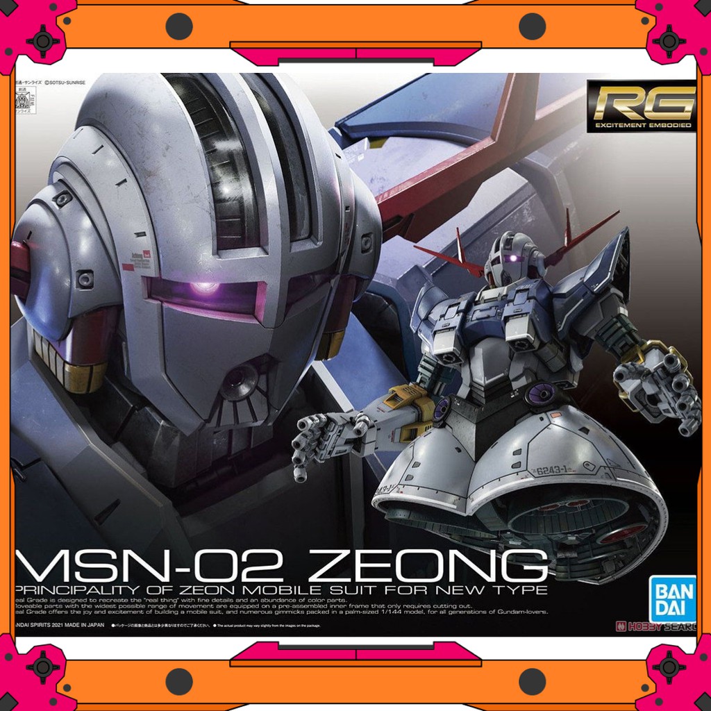 [NEW RELEASE] Mô hình Gundam RG Zeong