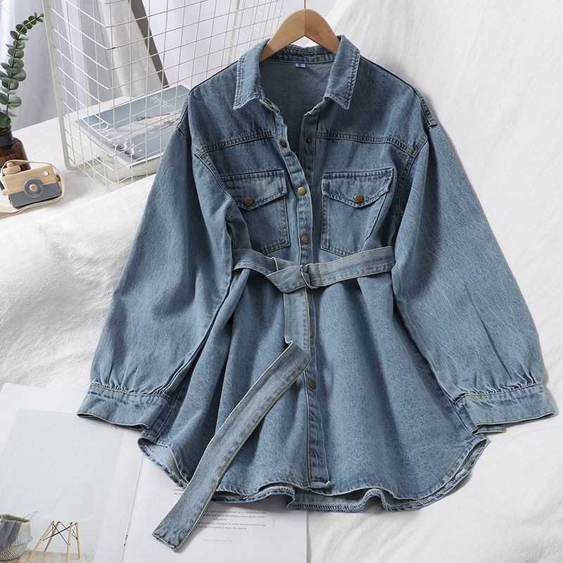 Váy denim dáng ngắn