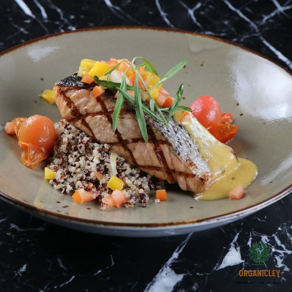 Hạt diêm mạch Quinoa hỗn hợp 3 màu hữu cơ chính hãng Sottolestelle - Hạt Hữu Cơ - Hạt Dinh Dưỡng - Organicley