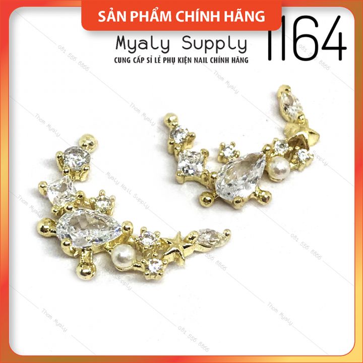 Charm Nail Cao Cấp Phụ Kiện Trang Trí Móng Tay Charm Gấu Charm Bướm Charm Nơ Charm Nail Gắn Móng