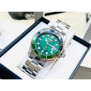 Đồng hồ nam dây thép Invicta Pro Diver Quartz Green 30808