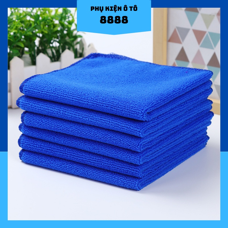 Khăn Lau Ô Tô Chuyên Dụng Siêu Mềm Mịn Chống Trầy Xước Sơn - Khăn Rửa Xe 8888