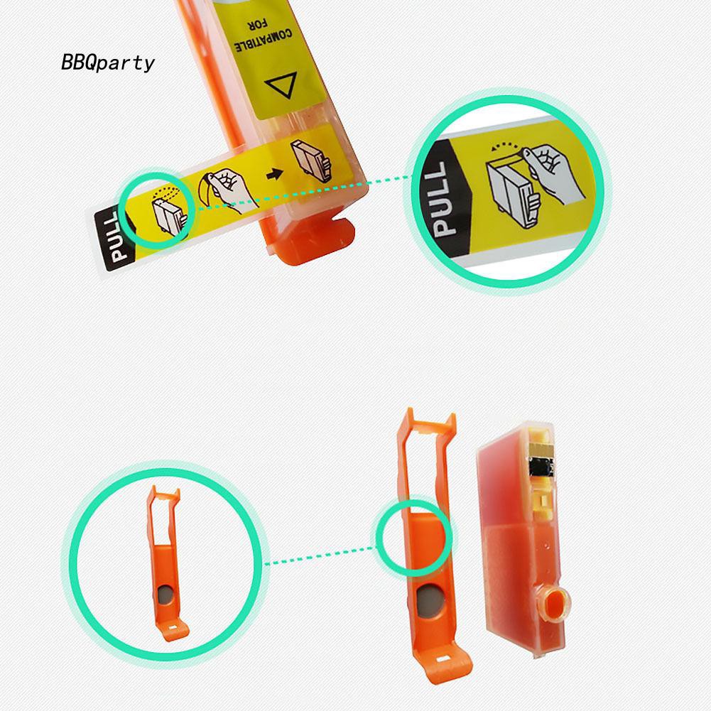 Set 4 Hộp Đựng Mực Cho HP 655 Deskjet 3525 4615 4625 5525 6520 6525