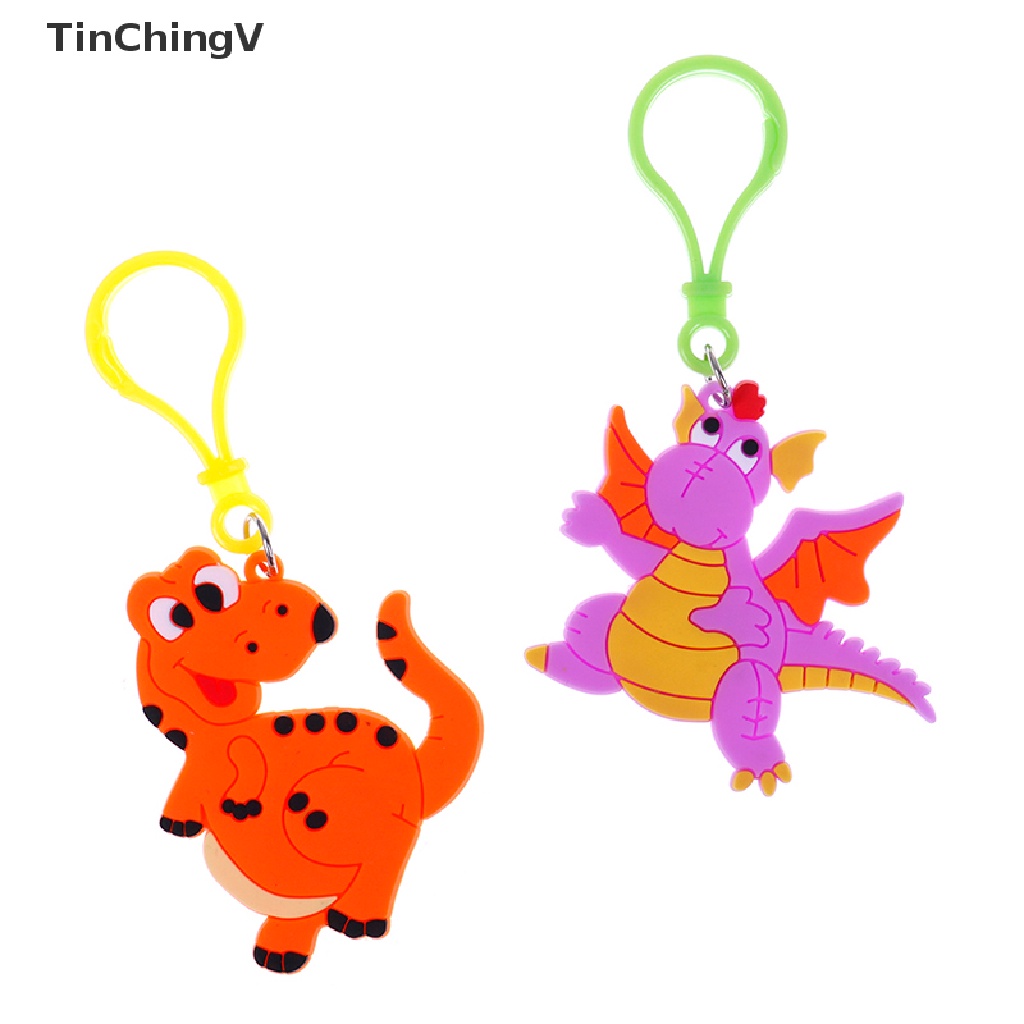 Set 6 Móc Khóa Hình Khủng Long Đáng Yêu