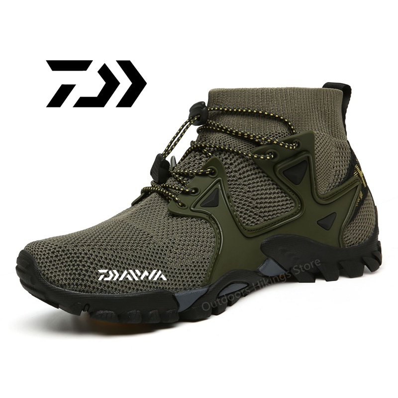 Daiwa Giày Thể Thao Câu Cá Chống Trượt Thời Trang Cho Nam