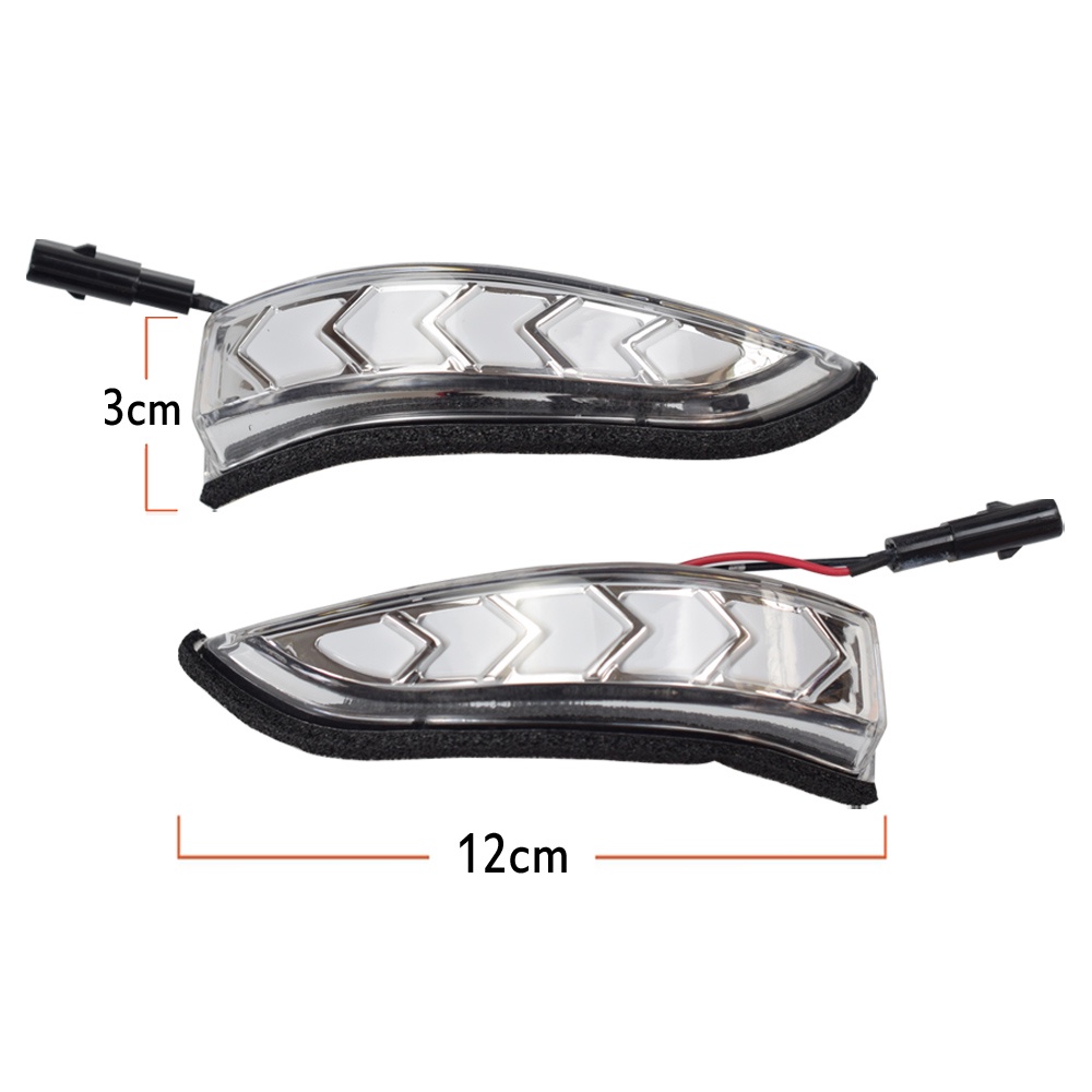 Dành Cho Xe Toyota Vios Altis Yaris Corolla Camry Venza Avalon LED Năng Động Biến Tín Hiệu Đèn Chảy Nước Blinker Nhấp Nháy Ligh
