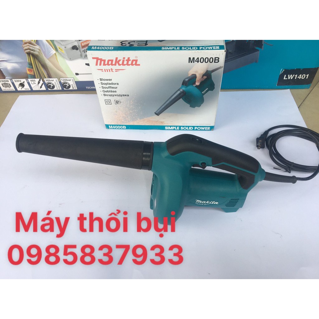 Máy thổi bụi M4000B chính hãng Makita tại Máy NTT bảo hành dài hạn dùng vệ sinh các thiết bị dễ dàng
