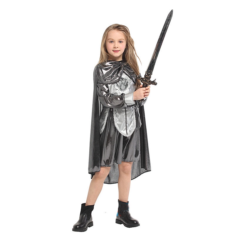 Bộ hóa trang bé gái váy hiệp sĩ hóa trang Halloween