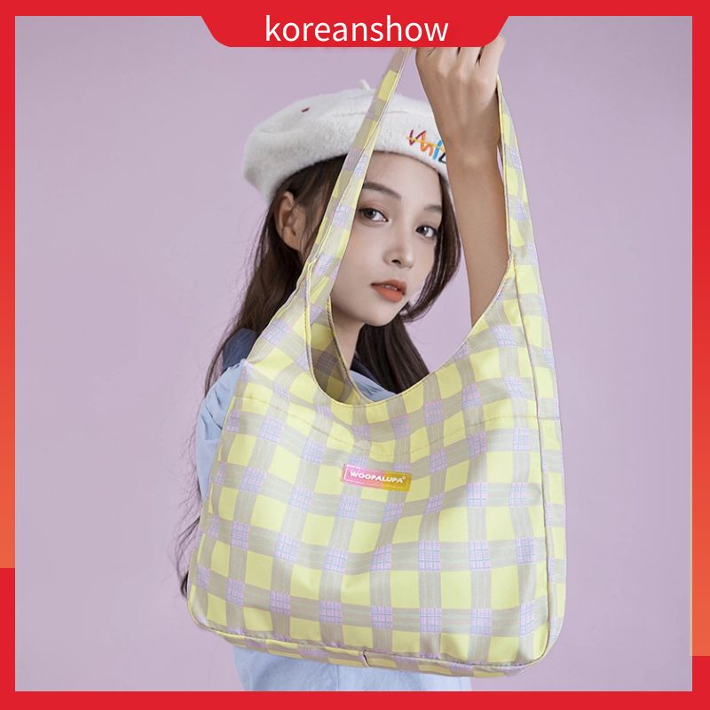 Túi Tote Vải Đeo Chéo Phong Cách Hàn Quốc Cho Nữ Túi Xách Nữ