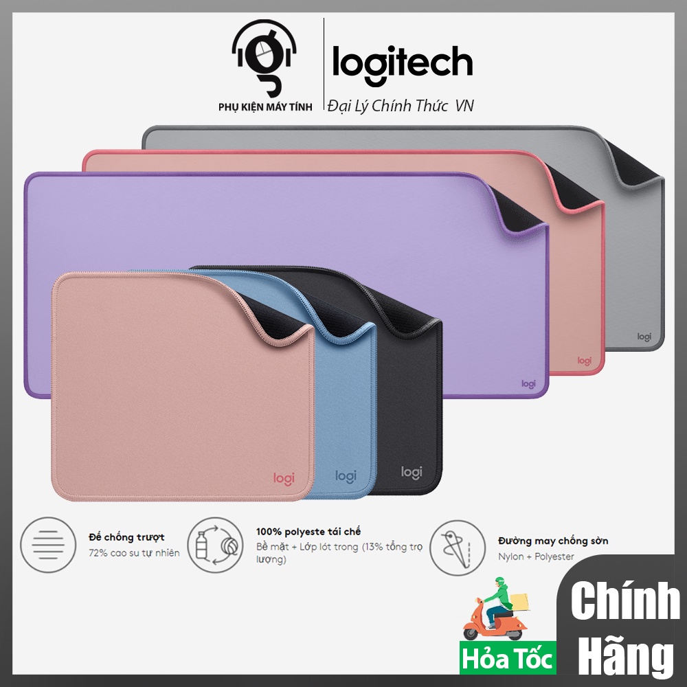 Bàn Di Chuột Logitech Studio Series - Hàng chính hãng