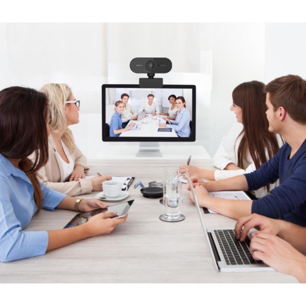 Webcam máy tính có mic full hd 1080p full box siêu nét cho pc laptop dùng để stream, dạy, học, hội nghị online