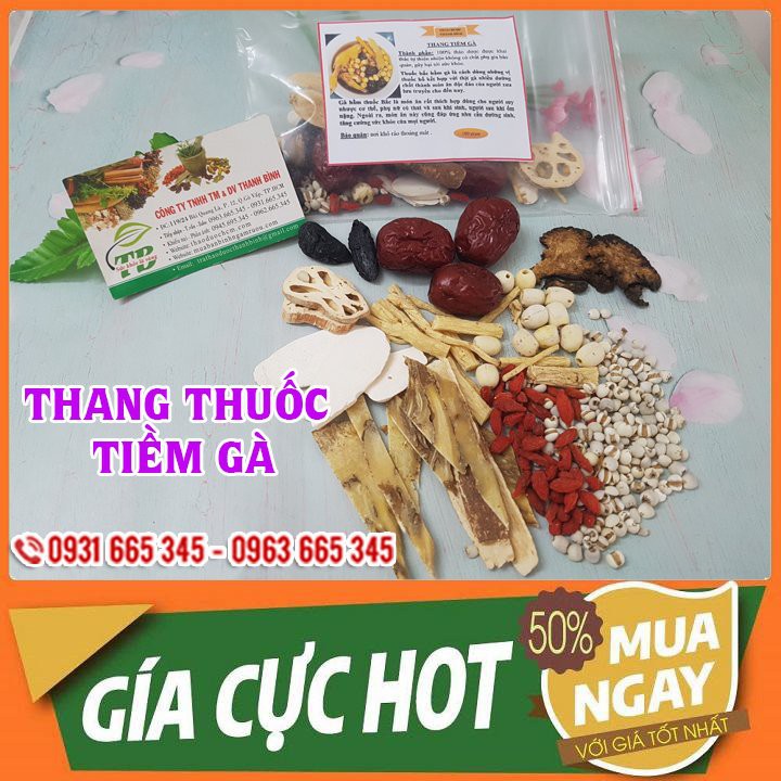 Thang Thuốc Bổ Tiềm Gà 1 Gói - Hàng Công Ty - Đông Y Thanh Bình