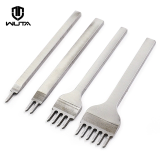 Set 4 dụng cụ đục lỗ gia công vật liệu da thủ công 1/ 2/ 4/ 6 răng