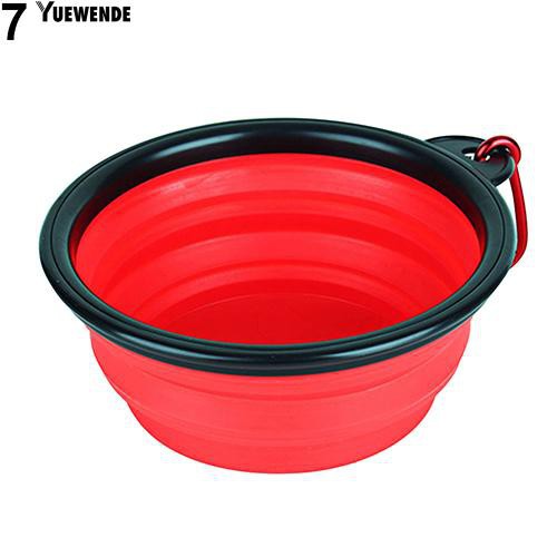 Tô silicon đựng nước và thức ăn cho thú cưng