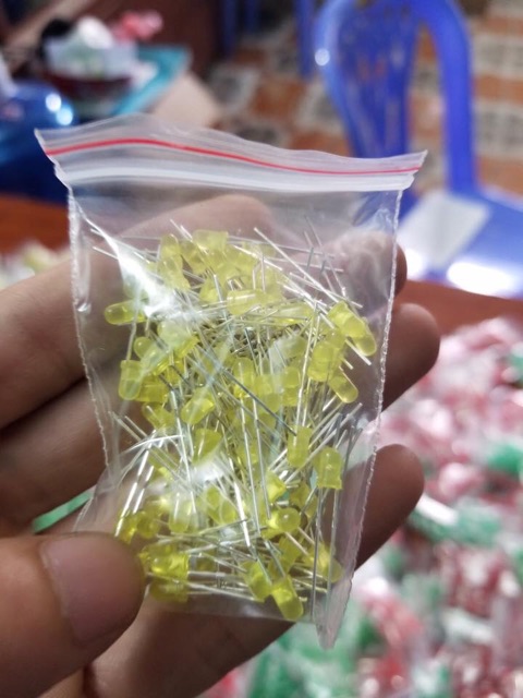 Led 3mm Xanh Đỏ Vàng Trắng