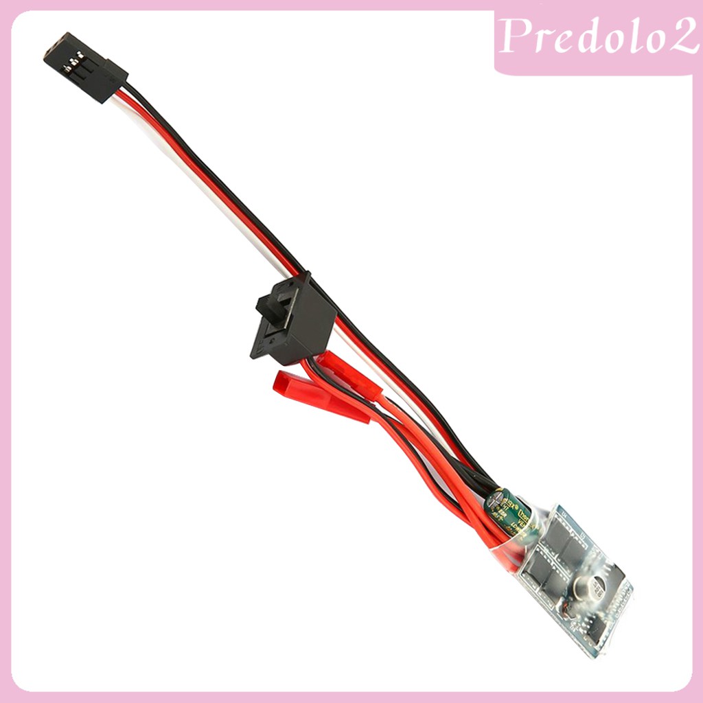 Bộ điều khiển tốc độ ESC cho động cơ chổi than 30A cho mô hình xe hơi thuyền điều khiển từ xa DIY