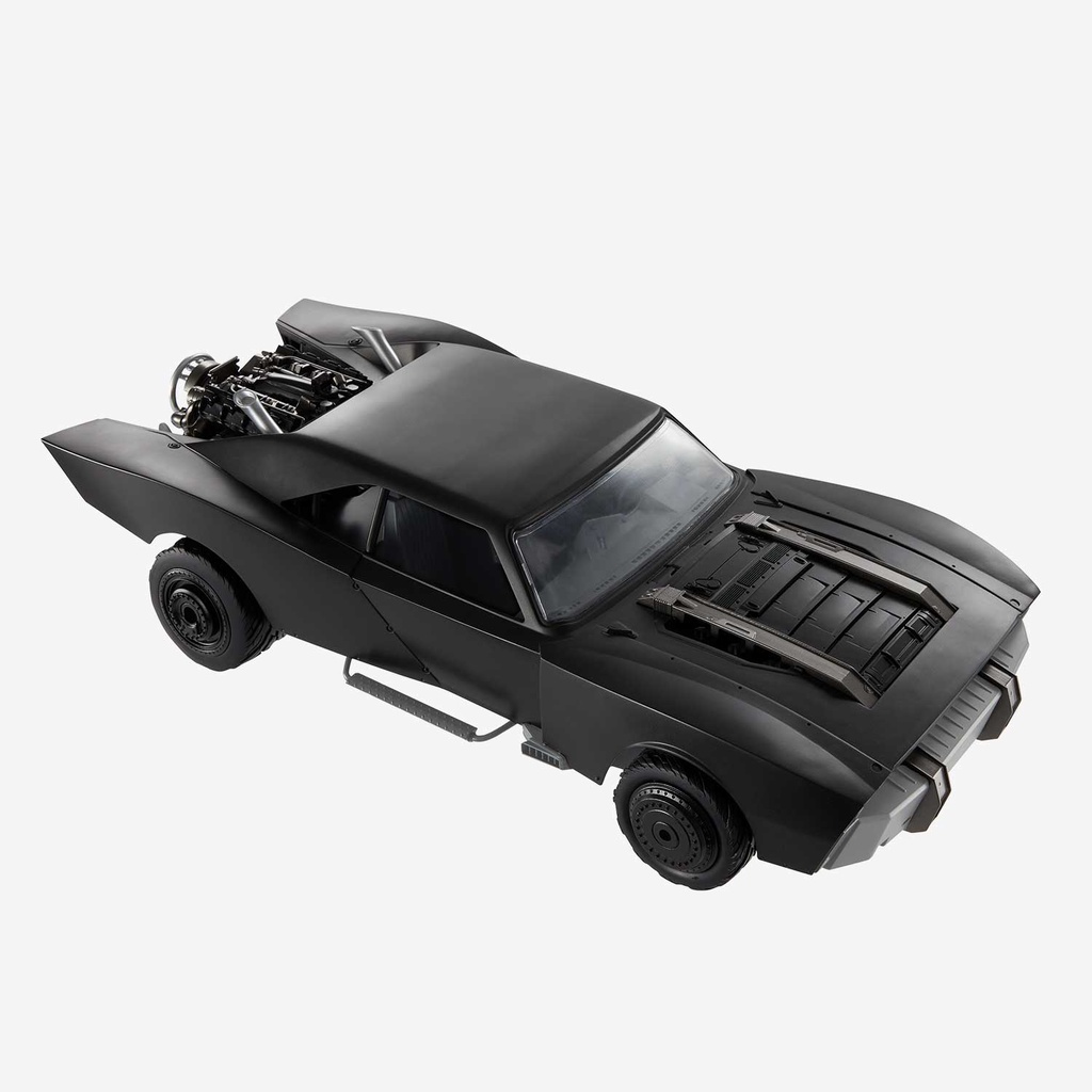 Mô hình xe Mattel 🦇 DC Multiverse 7-inch 🦇 The Batman Movie 2022: RC Batmobile 1:10 Scale