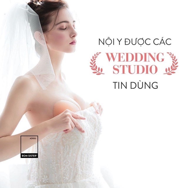 Bra Áo dán ngực silicon nâng ngực thần thánh siêu hót full hộp,mặc bên trong áo bơi đi biển,chống nước | BigBuy360 - bigbuy360.vn