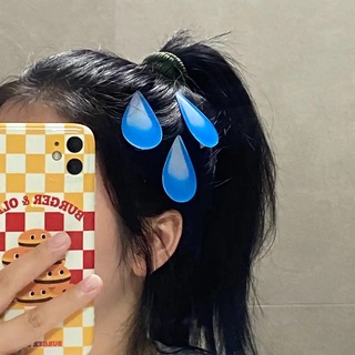 Kẹp tóc trang trí hình giọt nước đáng yêu