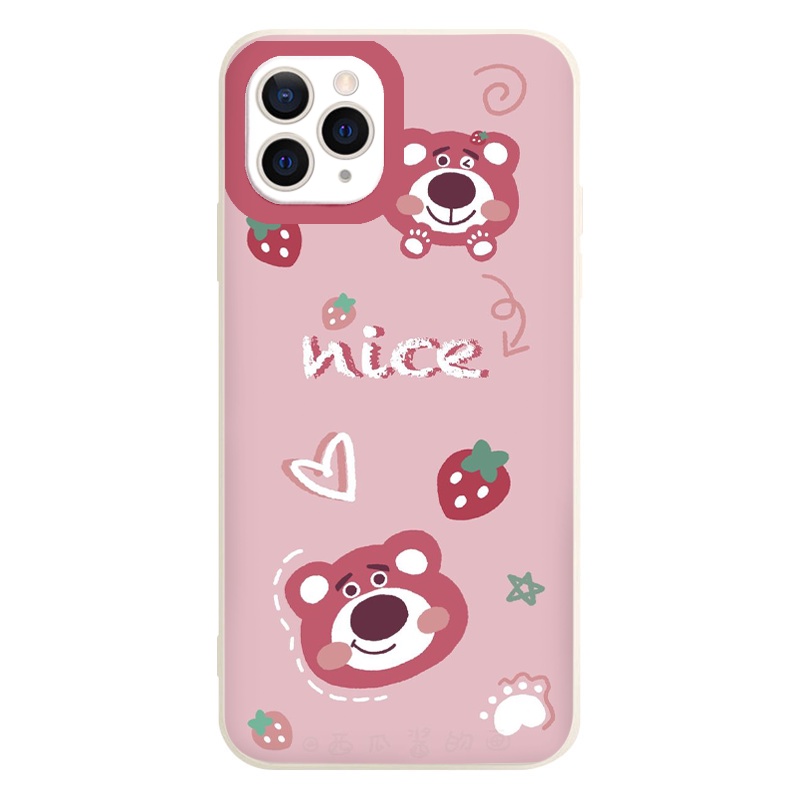 Ốp lưng iphone đầu gấu tím nice ngộ nghĩnh cho ip 6/6plus/6s/6splus/7/7plus/8/8plus/x/xr/xs/11/12/13/pro/max/plus/promax