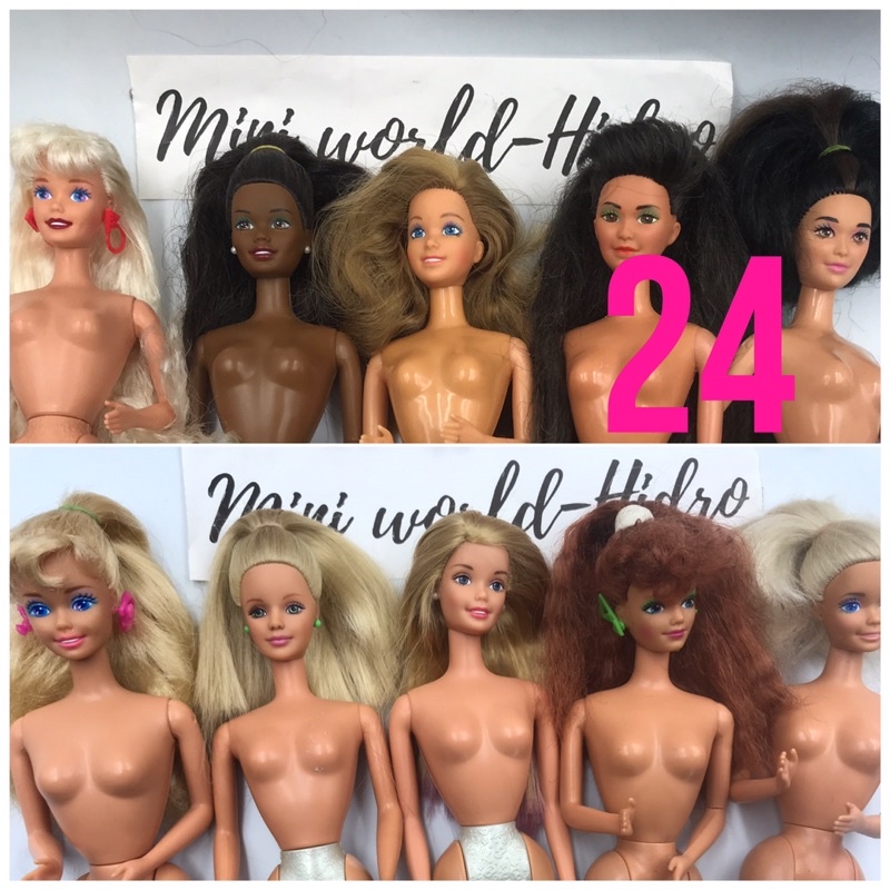 Búp bê Barbie vintage cổ chính hãng Fashionistas nghề nghiệp . Mã S24