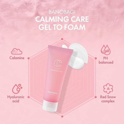 Sữa Rửa Mặt Dưỡng Ẩm BANOBAGI Calming Care Cleansing Gel 30ML