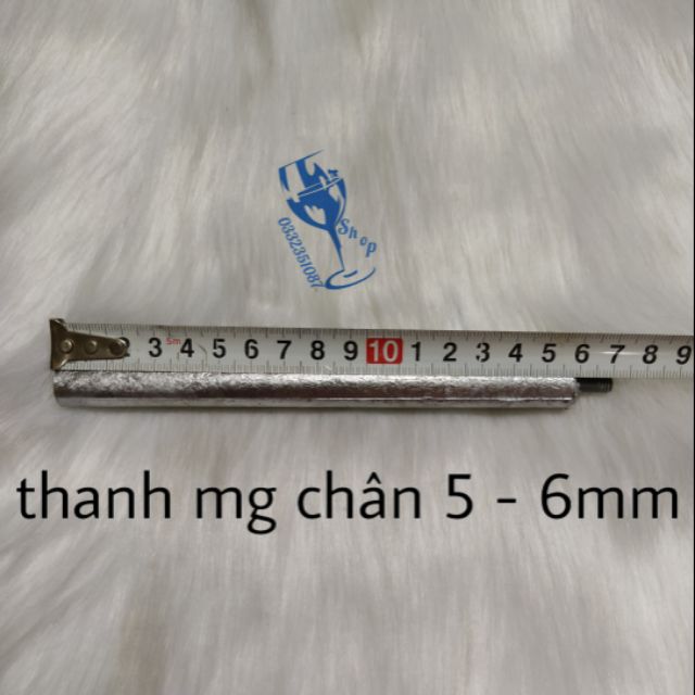 Thanh Mg - thanh lọc cao cấp chân ren 5 -6mm của bình nóng lạnh