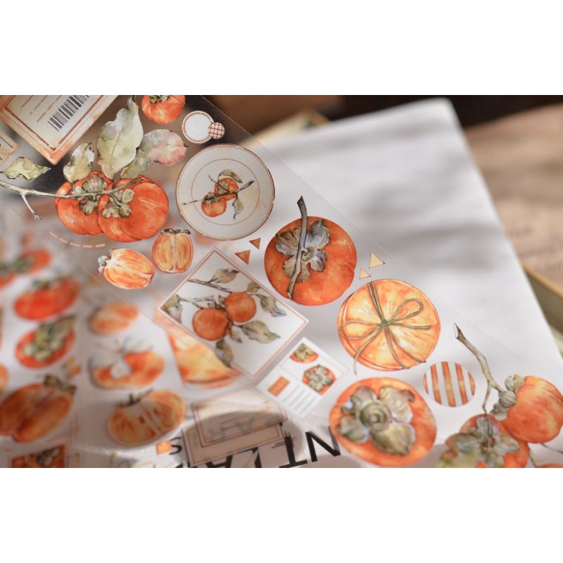 Krisna.room ♡ Hãng XBJ- Chu kì 100cm cuộn băng dán hình quả mọng