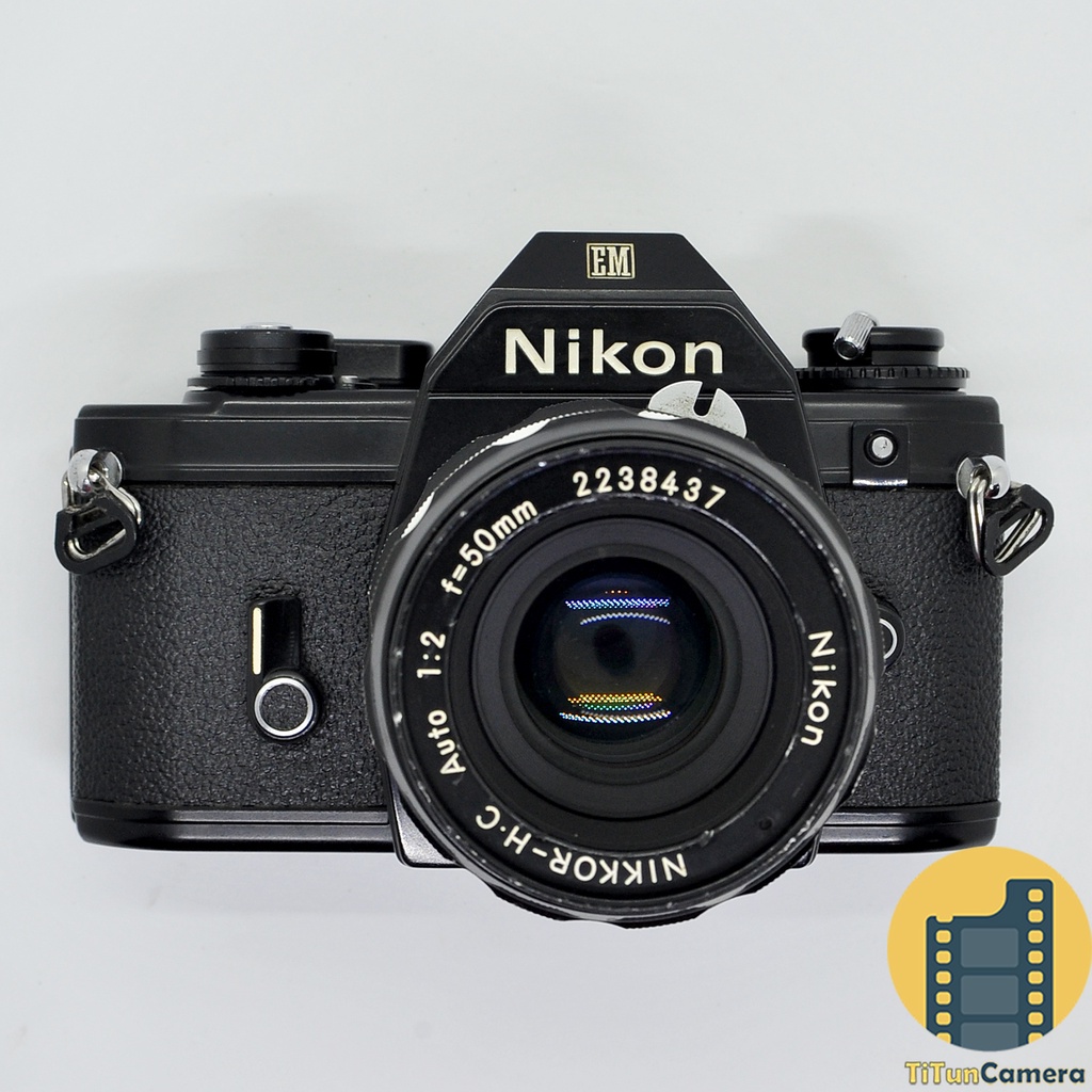 MÁY FILM NIKON EM & NIKON 50MM F2
