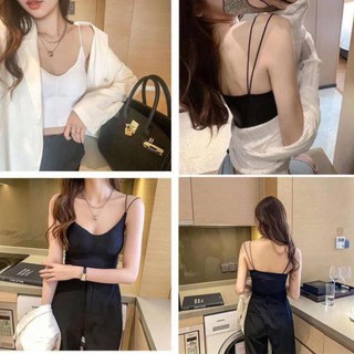 Áo bra đúc su dây mảnh croptop 115