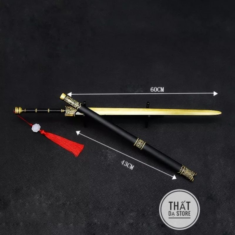 Móc Khóa Trưng Bày Cổ kiếm phim Cổ Trang 60cm.