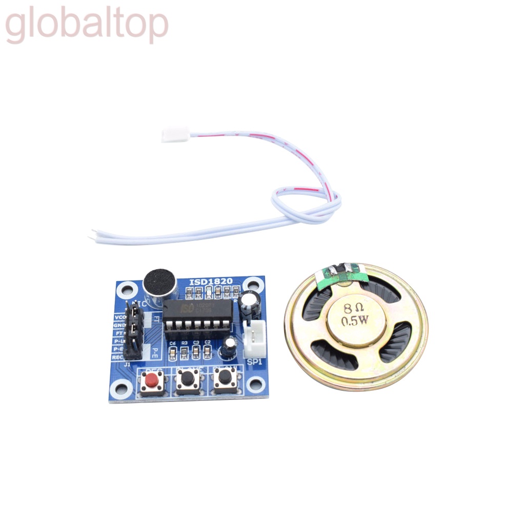 Mô đun ghi âm giọng nói kèm micro 0.5W chuyên dụng