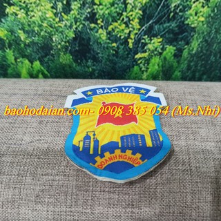 Logo bảo vệ thêu sẵn
