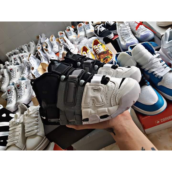 [ẢNH THẬT SHOP TỰ CHỤP 100%] GIÀY THỂ THAO SNEAKER NIKE UPTEMPO SUPREME 3 MÀU NAM NỮ