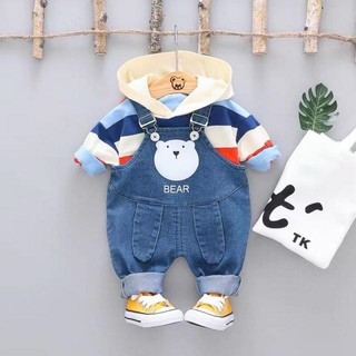  [XẢ KHO] YẾM BÒ GẤU BEAR KHUY ĐỒNG SIÊU CƯNG CHO BÉ TRAI VÀ GÁI 8-18KG