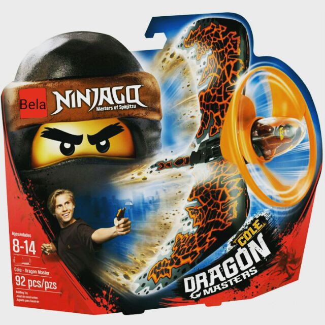 Lắp Ráp Xếp Hình Lego (loại mới) Con Quay Ninja Bela Cao Thủ Lốc Xoáy Có Cánh