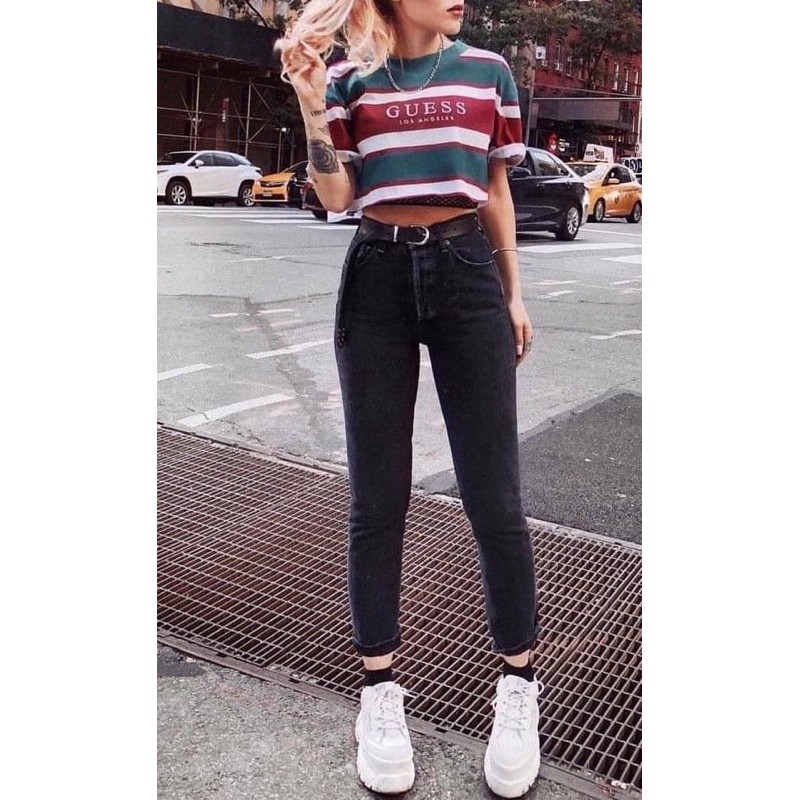 [Mã WASTMAY giảm 15% tối đa 30K đơn 150K] Quần BAGGY XÁM LƯNG CAO XUẤT XỊN MÓM STORE | BigBuy360 - bigbuy360.vn