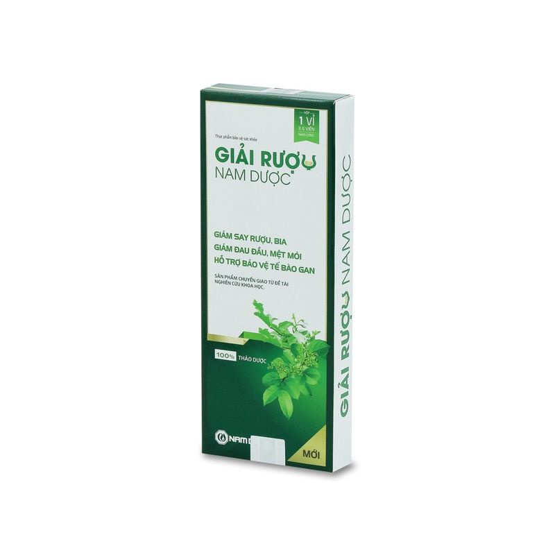 GIẢI RƯỢU NAM DƯỢC DẠNG VIÊN- DẠNG GÓI