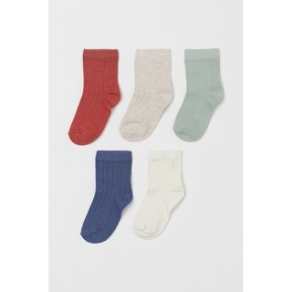 [AUTH] Set 5 đôi tất H&M Authentic cho bé trai bé gái