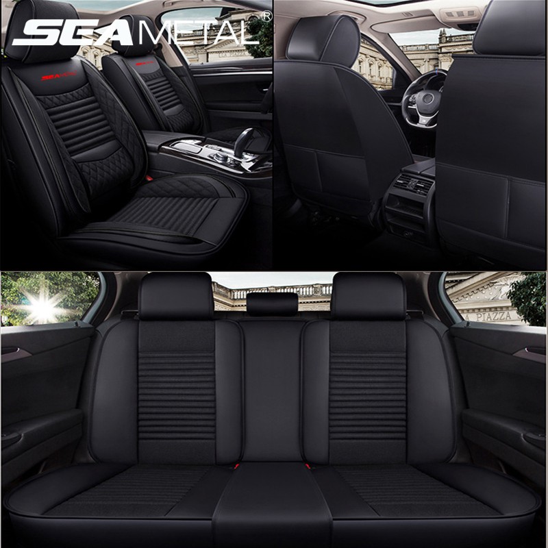 Đệm bọc ghế xe hơi SEAMETAL vải lanh thoáng khí bảo vệ thông dụng