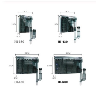 Lọc thác Leecom Bể cá Thủy cung