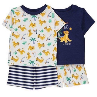 Set 2 bộ pyjama hổ sz 12-18m