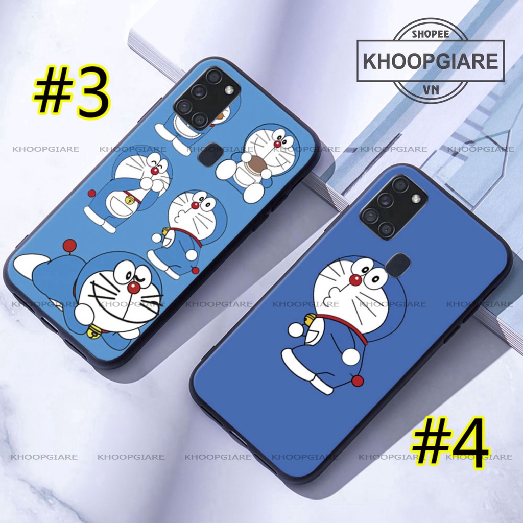 Ốp lưng samsung A31, A51, A71, A32, A52, A72 hình ĐÔRÊMON xanh