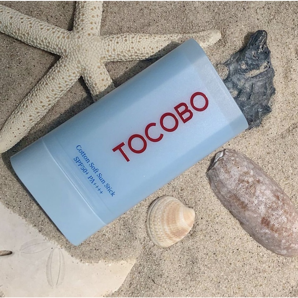 Thanh Lăn Chống Nắng Hữu cơ, Thuần Chay TOCOBO Cotton Soft Sun Stick SPF50+ PA++++