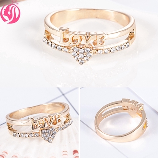 Dây chuyền mạ vàng trắng 14k đính đá pha lê thời trang dành cho nữ nhẫn đính hôn