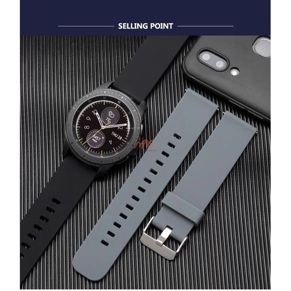 Dây cao su mềm 20MM SAMSUNG GALAXY WATCH 42MM