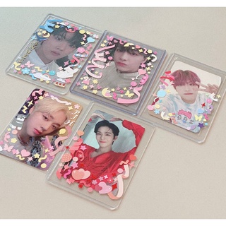 Toploader bảo vệ card bo góc ảnh kích thước B8 decor Anime Kpop thẻ bài board game