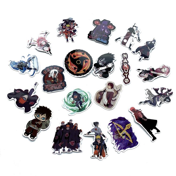 Set 70 Sticker Naruto Dán Trang Trí Đa Năng